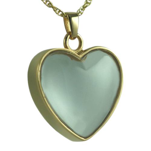 Heart Glass Memorial Jewelry II